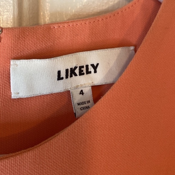 Likely Size 4 Peach Prom/Wedding Dress w/ Side Cutouts in EUC — Worn Once - Picture 4 of 11